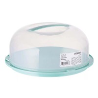 Тортовница Ardesto з кришкою 28.4*11.5 см блакитний