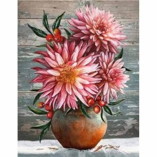 Алмазна мозайка 40*50см Жоржини