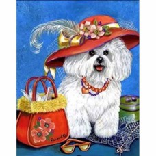 Алмазна мозайка 5D 21*25см Еліс