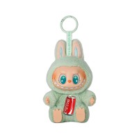 Игрушка фигурка-брелок Labubu Coca Cola