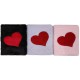 Блокнот А5 хутряний Серце червоне