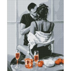 Алмазна мозайка 40*50см Ранкова пристрасть