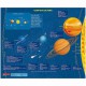 Карта двобічна зоряне небо+сонячна система 44*53см ламінована