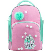 Рюкзак школьный полукаркасный Kite 38*29*16,5см Cat Corn