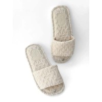 Тапочки домашние женские Terry молочные р.38/39