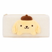 Пенал-косметичка хутряний PomPomPurin жовтий