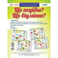 Наочні посібники Що подібне? Що відмінне?