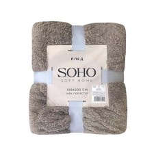 Плед SOHO 150*200 см Rasch Latte