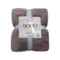 Плед SOHO 200*220 см Rasch Latte