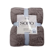Плед SOHO 200*220 см Rasch Latte