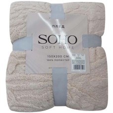 Плед SOHO 150*200 см Rasch Cream