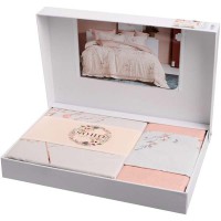 Комплект постільної білизни Soho євро 200x230 см Atlas Ivory