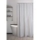 Шторка для ванної кімнати IDEA HOME 180*200см White-Wheat
