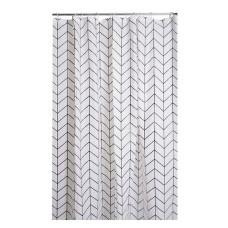 Шторка для ванної кімнати IDEA HOME 180*200см White-Wheat