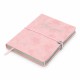 Щоденник датований А5 2027 VELOUR рожевий