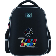 Рюкзак шкільний напівкаркасний GoPack 38*28*13см Cyber Sport