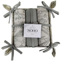 Набор полотенец SOHO 40*60см 3шт Grey