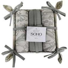 Набір кухонних рушників SOHO 40*60см 3шт Grey