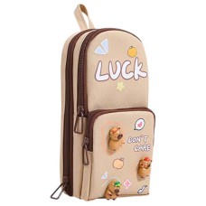 Пенал м'який вертикальний Сapybara