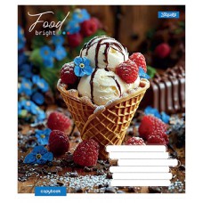 Зошит 24 аркушів лінія Bright Food