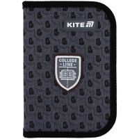 Пенал Kite без наповнення 1 відділення 2 відворота College Line
