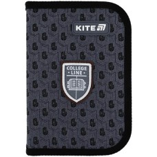 Пенал Kite без наповнення 1 відділення 2 відворота College Line