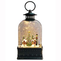 Лампа новогодняя музыкальная цвет бронзовый