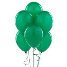 Кулька повітряна зелена 6шт/уп
