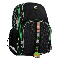 Рюкзак шкільний напівкаркасний 37*30*14см Minecraft Game