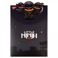 Папка-конверт А4 на липучке Ninja вертикальная