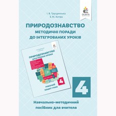 Естествознание Интегрированные уроки, пособие для учителя 4 кл.