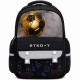 Рюкзак шкільний 41*31*18см Football чорний