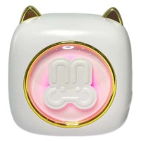 Термопринтер портативний Bluetooth з підсвіткою білий