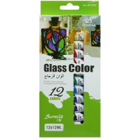 Фарба вітражна 12 кольорів 12мл