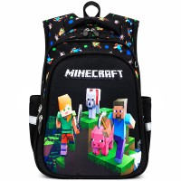 Рюкзак шкільний напівкаркасний 41*30*15см Minecraft