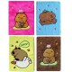 Блокнот А5 хутряний Capybara