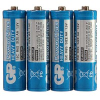 Батарейки GP пальчикові Power Plus 4шт в уп