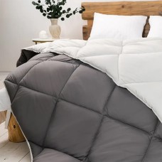 Ковдра ALASKA  200*220 сірий комбінований