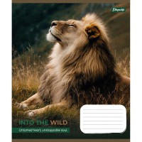 Зошит 36 аркушів клітинка Into the wild