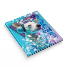 Щоденник Найрозумніший для музичної школи Собака в навушниках