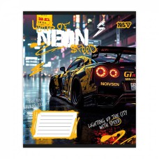 Зошит 18 аркушів клітинка Neon