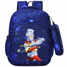 Рюкзак шкільний 40*30*18см + пенал Ultraman синій