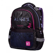 Рюкзак шкільний 40*31*12см Alice чорний Ergo
