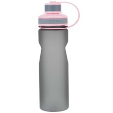 Пляшка для води Kite 700 мл сіро-рожева