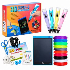 Ручка 3D Pen-6 з дисплеєм + планшет для малювання
