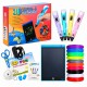Ручка 3D Pen-6 з дисплеєм + планшет для малювання