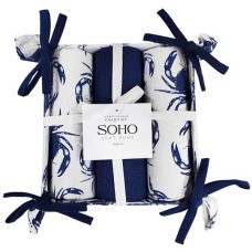 Набір кухонних рушників SOHO 40*60см 3шт Crab