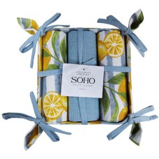 Набір кухонних рушників SOHO 40*60см 3шт Lime