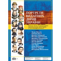Комплект плакатів Портрети видатних діячів