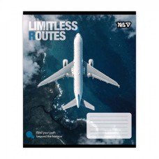 Тетрадь 36 листов клетка Limitless routes